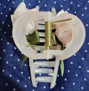 Floral Hair Claw Clip