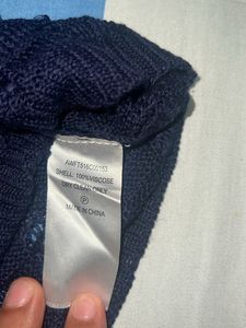 Blue  Allen Solly Knit Top Size small
