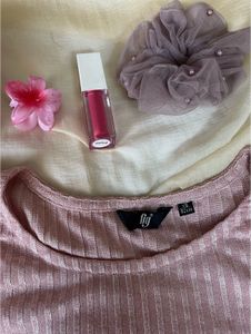 Pink Shimmery Top