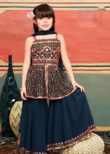 Girls Ethnic Dress with palazzo and Dupatta