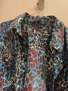 Bold Leopard Print Jacket
