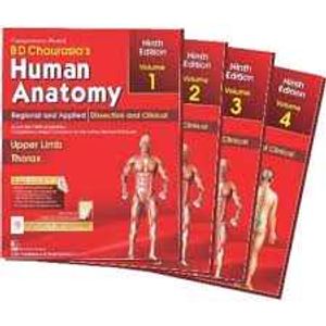 BD Chaurasia's Human Anatomy Books