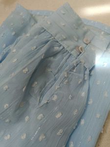 Sky Blue Textured top