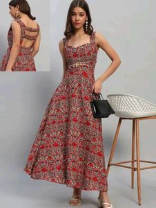 Floral print  dress for beautiful womens