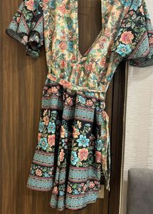 Floral Print Jumpsuit