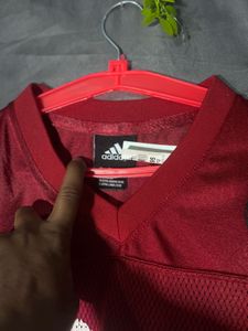 Adidas Maroon "93" Jersey Top