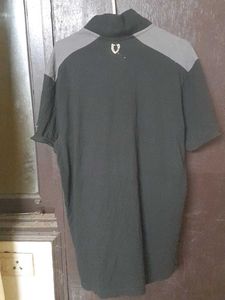 Puma Men's Black Polo T-Shirt