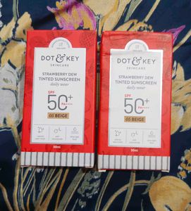 (Pack of 2) DOT & KEY Strawberry Dew Tinted Sunscr