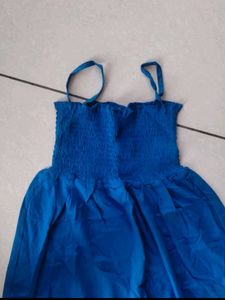 LILPICKS Cute Blue Girls Dress