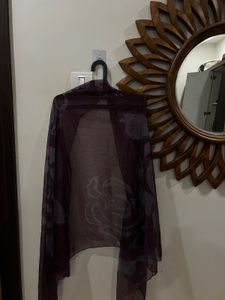 Elegant Purple Embroidered Kurta