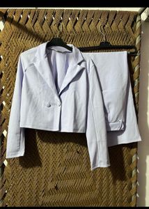 Stylish Formal Wear Blazer &amp; Pants Set Of 2