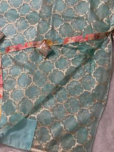 Beautiful Mint Green saree
