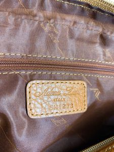 Vintage Adena Luce Italy  Leather Shoulder Bag
