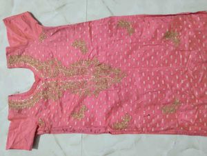 Elegant Pink Kurta Set with Salwar