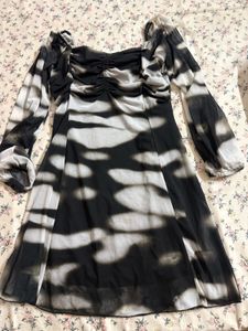 Stylish Printed Ethnic Gown