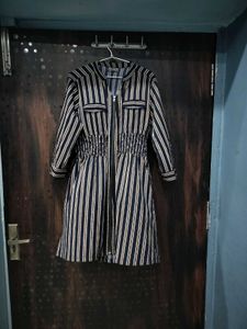 A short casual dress for occasional outing wear