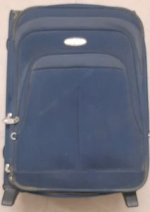 Skybags, blue in colour, cabin baggage