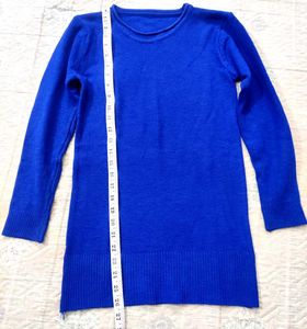 Blue Knit Sweater