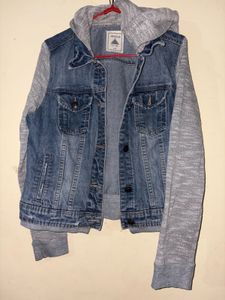Hooded Denim Jacket