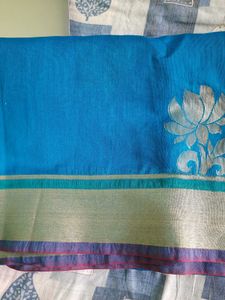 closing saleee!!!!!!!only for todayyyy Blue Saree