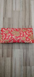 accesories + ethnic clutch combo