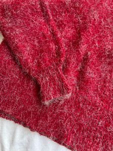 Red Partywear Sweater for Christmas