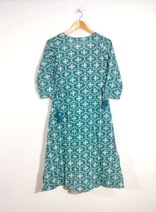 Teal Blue Kurta