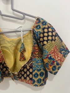 Designer Patchwork Lehenga Choli Set