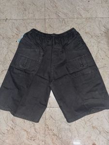 Men's Grey Cargo Shorts