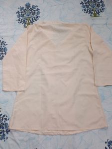 Size s , Light Peach Colour Top