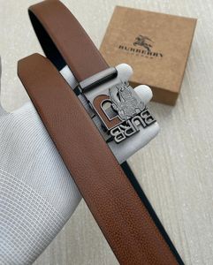 BURBERRY Premium Reversible Belt – Luxury Collecti