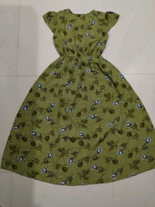 Chic Floral Print Midi Dress