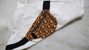 Designer White Kurta with Fendi Print Detail