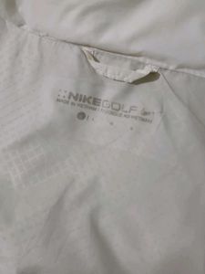 Authentic White Vintage Nike Puffer  Jacket