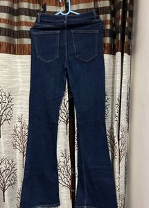 ZARA Dark Wash Flare Jeans
