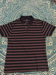 Striped Polo T-Shirt