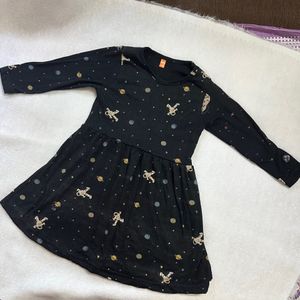 Cotton Frock Size: 4-5 Years