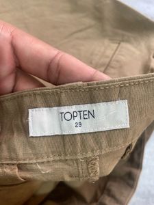 Topten Modern Khaki Balloon Chino Pants W30  L40