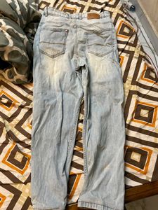 Mast &amp; Harbour Light Wash Relaxed Fit Jeans