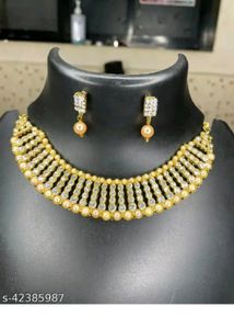 Gold Plated Combo Jewellery Sat