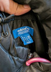 ADIDAS ORIGINALS Black Puffer Jacket