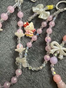 Kawaii Beaded Keychain/bag and phone Charm