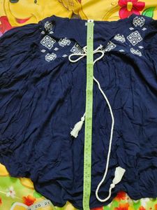 Zudio Blue Crop Top