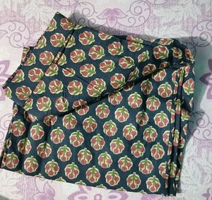 Elegant Floral Print Anarkali Suit