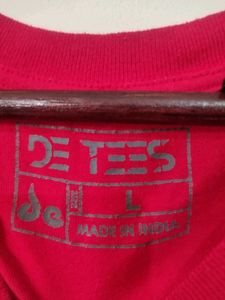 Men's Red Brooklyn Graphic T-Shirt