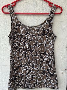 Stylish Printed Sleeveless Top