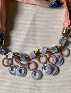 Necklace with Scarf