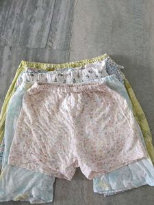 5 Cute Floral Pajama Shorts Set
