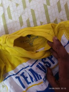(Donation )USPA Kids Yellow Sweatshirt