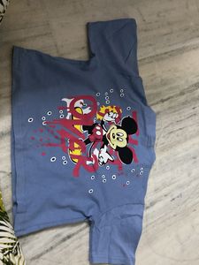 Blue Graphic T-Shirt